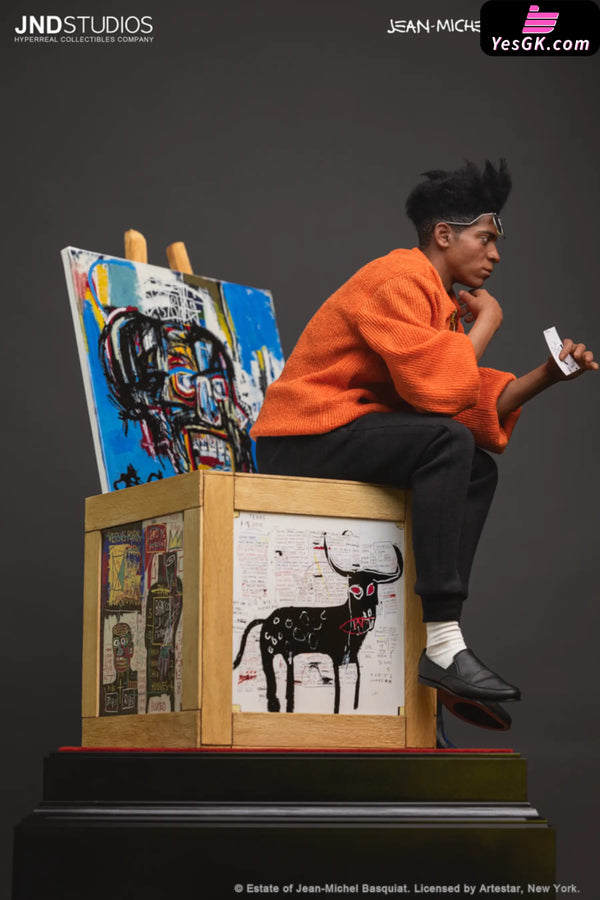 Graffiti Artist Jean Michel Basquiat 1/3 Licensed Statue - JND Studio [In-Stock] - Full Payment - Others