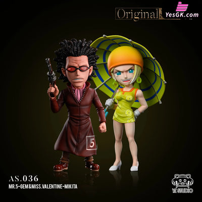 Grand Line Series Arabasta Arc #36 Mr. 5 Gem Miss.valentine’s Day Mikita Statue - Yz Studio [Pre