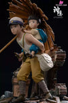 Grave of the Fireflies Silhouette Moments Series Glimmer Under a Broken Umbrella GK Statue - Shen Yin Studio [In-Stock]