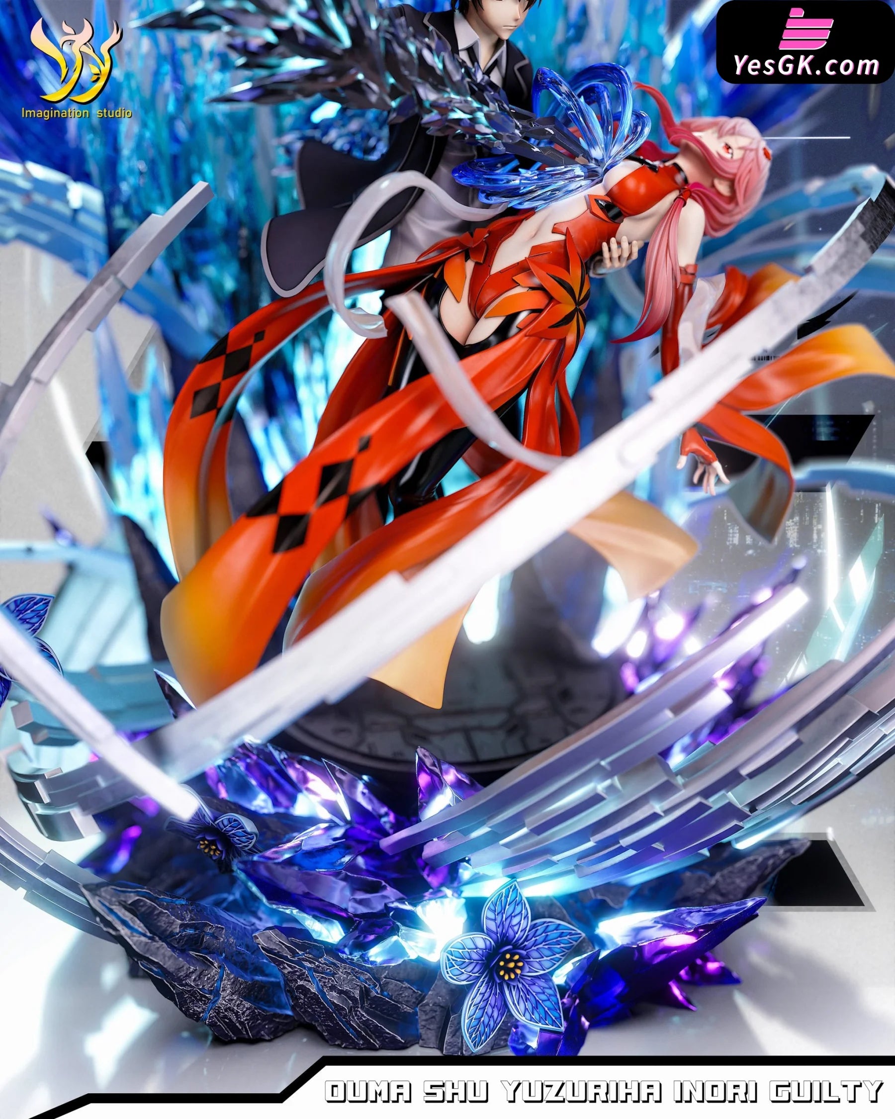 発掘 - 新登場ブランド & Yuzuriha Inori Crown Guilty Ouma Statue GK Shu Nintendo Switch