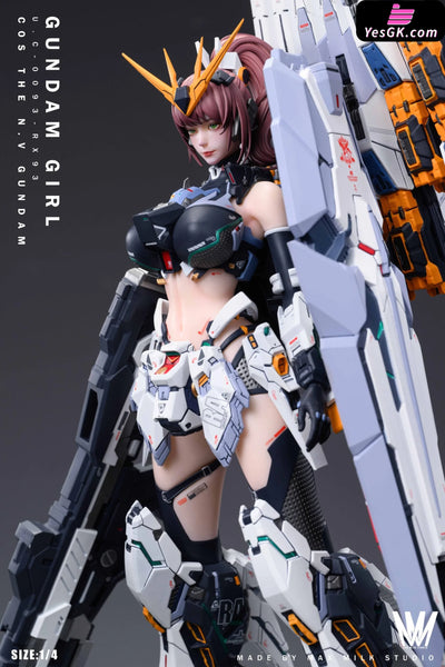 GUNDAM GIRL COS GUNDAM RX-93 JN4.0 GK Statue - Max Milk Studio [Pre-Order] Gundam
