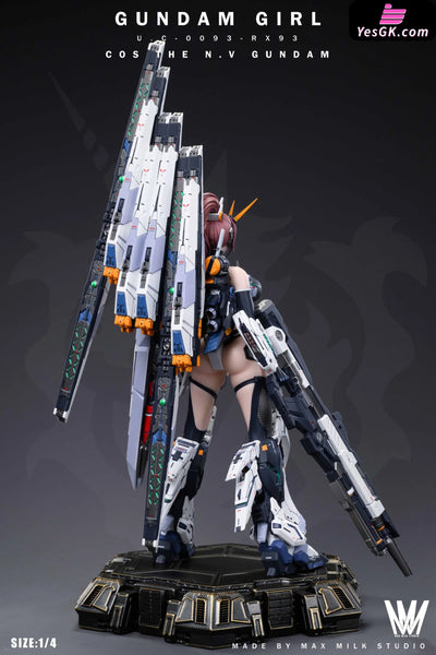 GUNDAM GIRL COS GUNDAM RX-93 JN4.0 GK Statue - Max Milk Studio [Pre-Order] Gundam