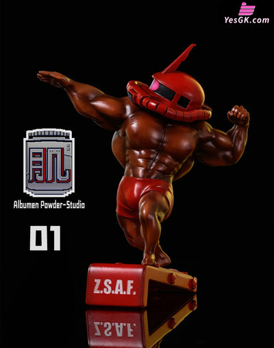 Gundam Muscle Zaku Resin Statue - Albumen Powder Studio [Pre-Order Closed]
