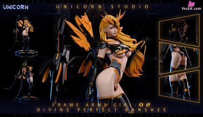 Gundam Series Mecha Girl 1St Edition Rx-0 Statue - Unicorn Studio [Pre-Order]