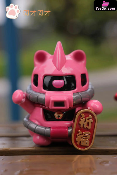Gundam Series Zaku Cat GK Statue - Bei Cai Bei Cai Studio [Pre-Order] Deposit / Pink Gundam