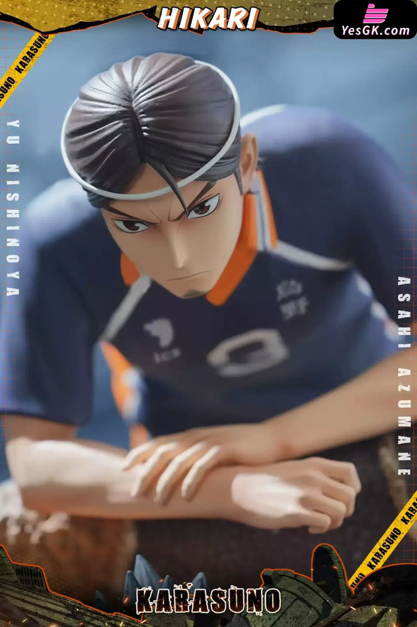 Haikyu!! landfill Series #3 Yu Nishinoya & Asahi Azumane GK Statue - HIKARI Studio [Pre-Order] Haikyu!!