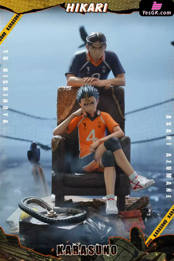 Haikyu!! landfill Series #3 Yu Nishinoya & Asahi Azumane GK Statue - HIKARI Studio [Pre-Order] Haikyu!!