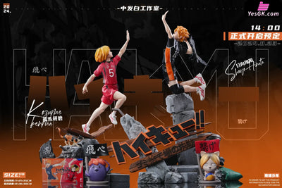 Haikyu!! The Dumpster Battle Shoyo Hinata & Kenma Kozume Statue - Zfb Studio [Pre-Order] Deposiy /