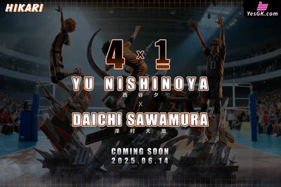 Haikyuu!! Yu Nishinoya & Daichi Sawamura GK Statue - HIKARI Studio [Pre-Order] Haikyu!!