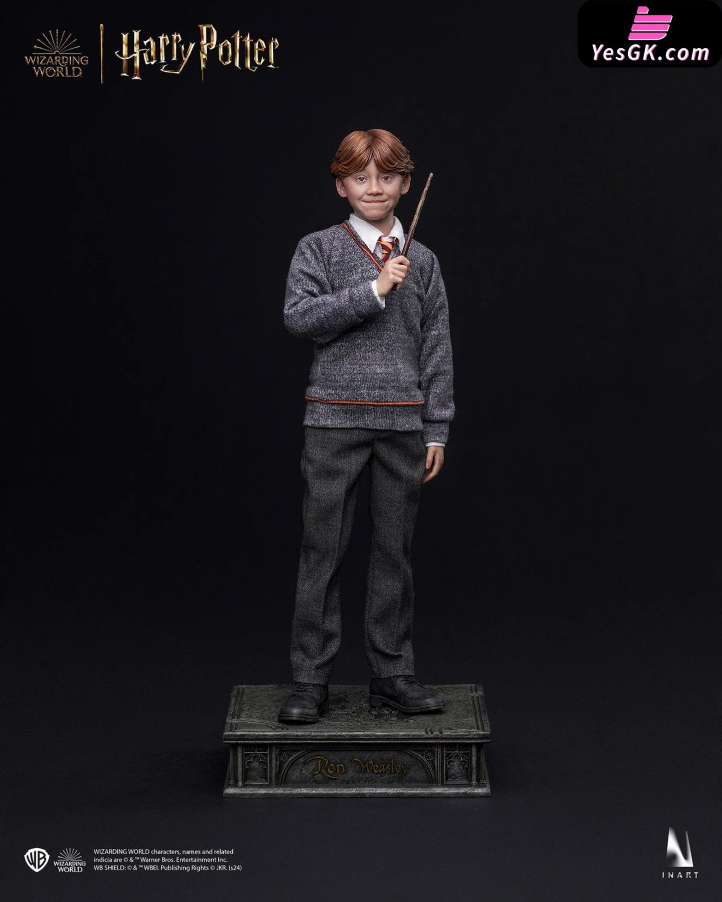 Harry Potter And The Philosopher’s Stone Ron Weasley School Uniform 1/6 Action Figure - Inart