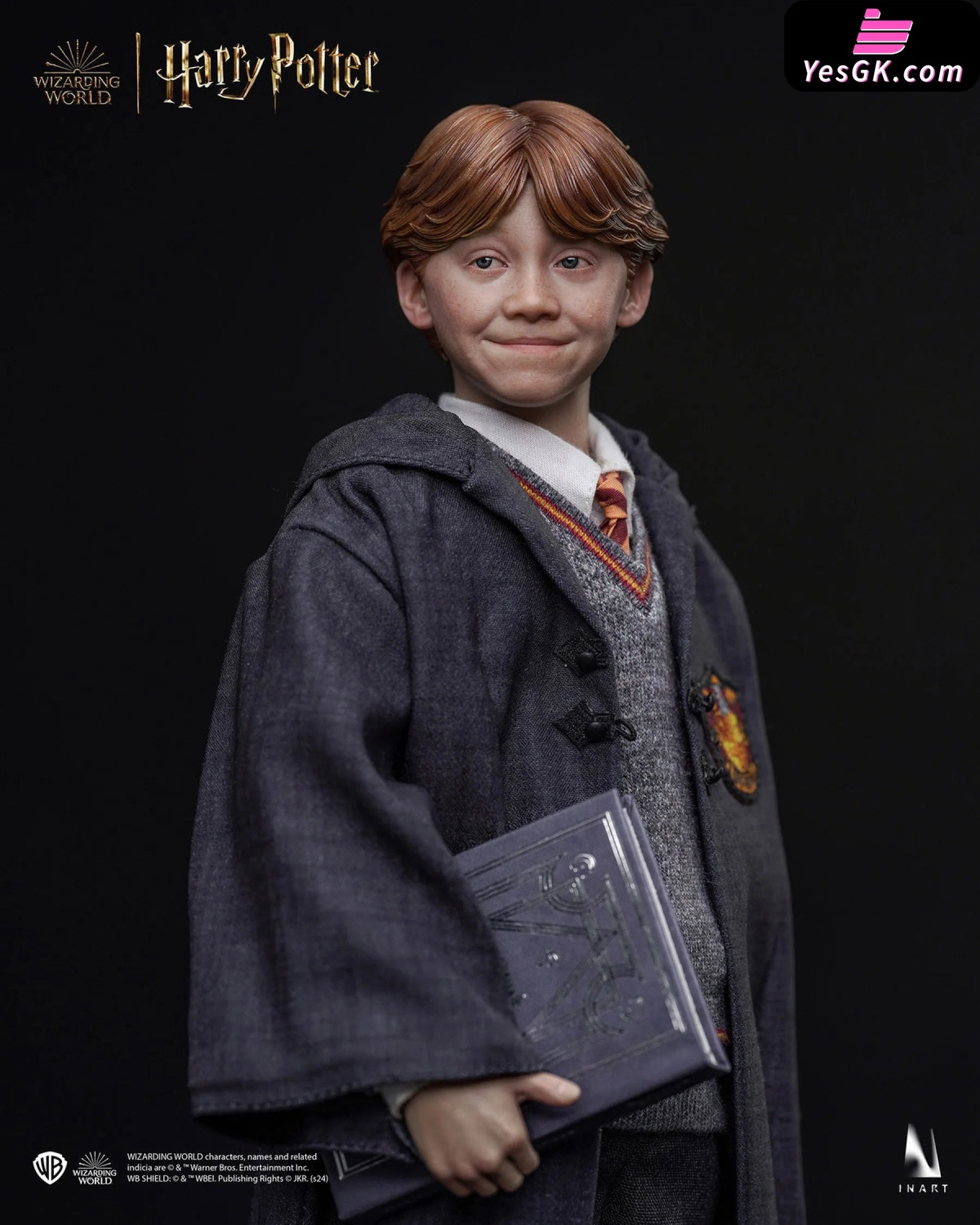 Harry Potter And The Philosopher’s Stone Ron Weasley School Uniform 1/6 Action Figure - Inart