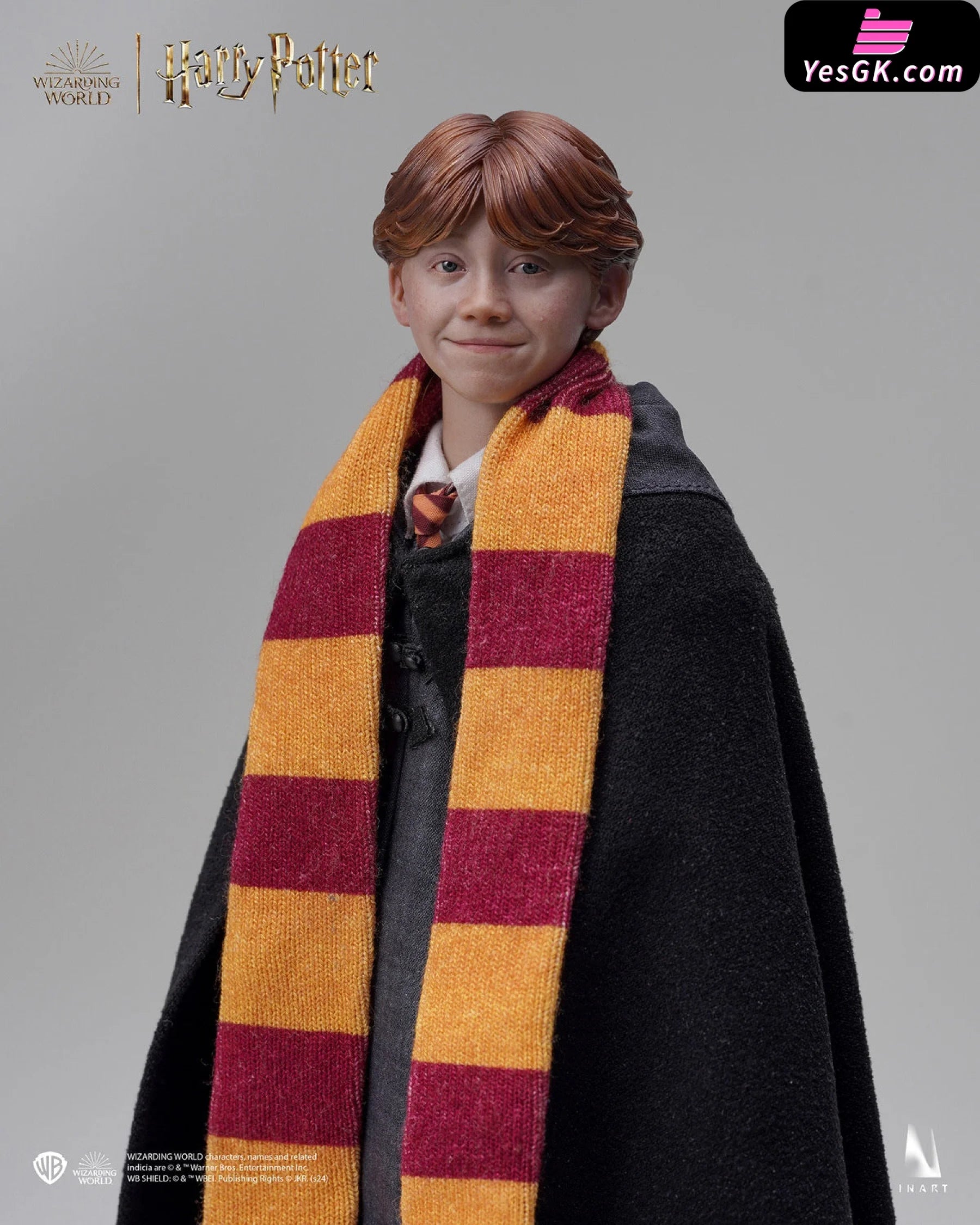 Harry Potter And The Philosopher’s Stone Ron Weasley School Uniform 1/6 Action Figure - Inart