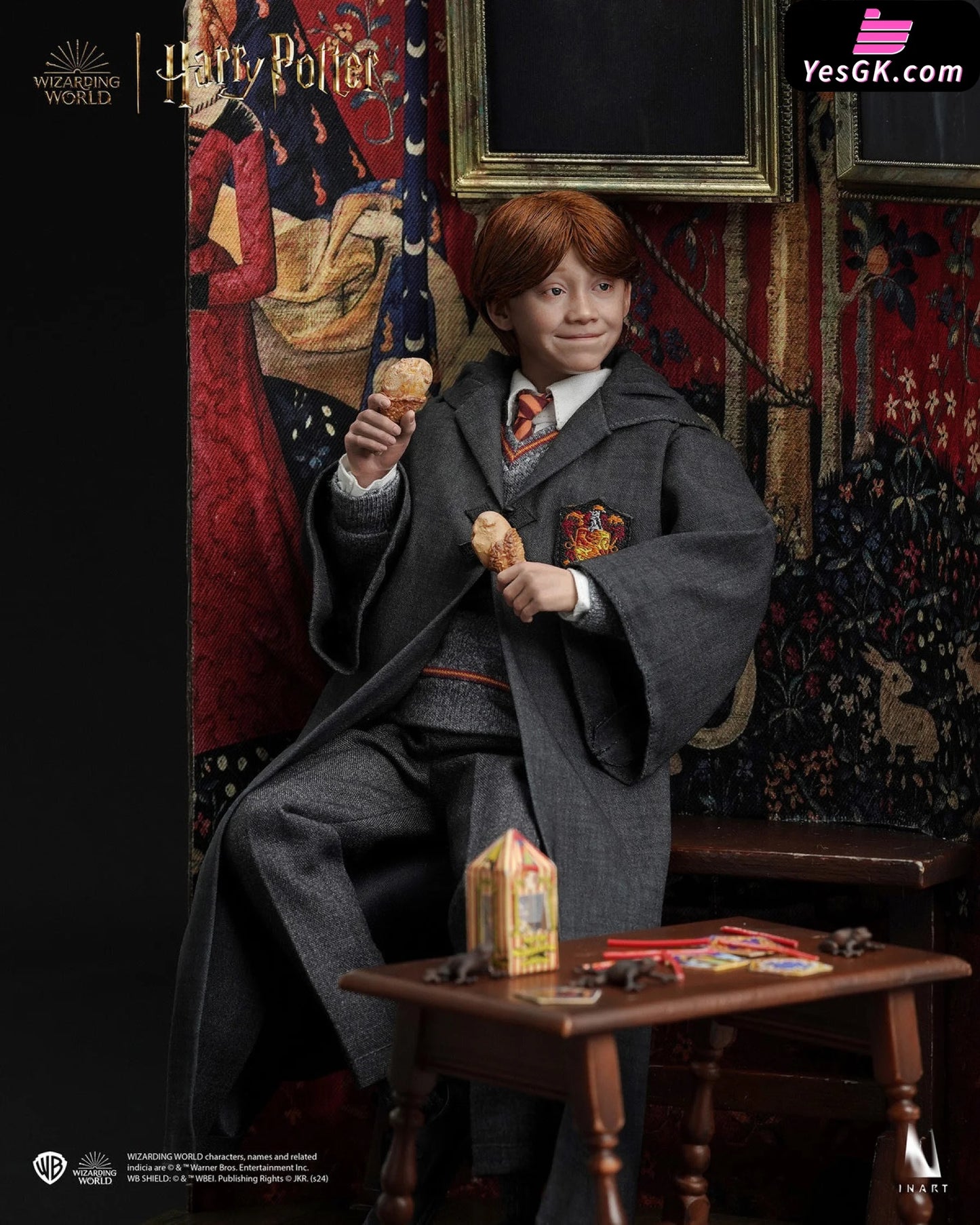 Harry Potter And The Philosopher’s Stone Ron Weasley School Uniform 1/6 Action Figure - Inart