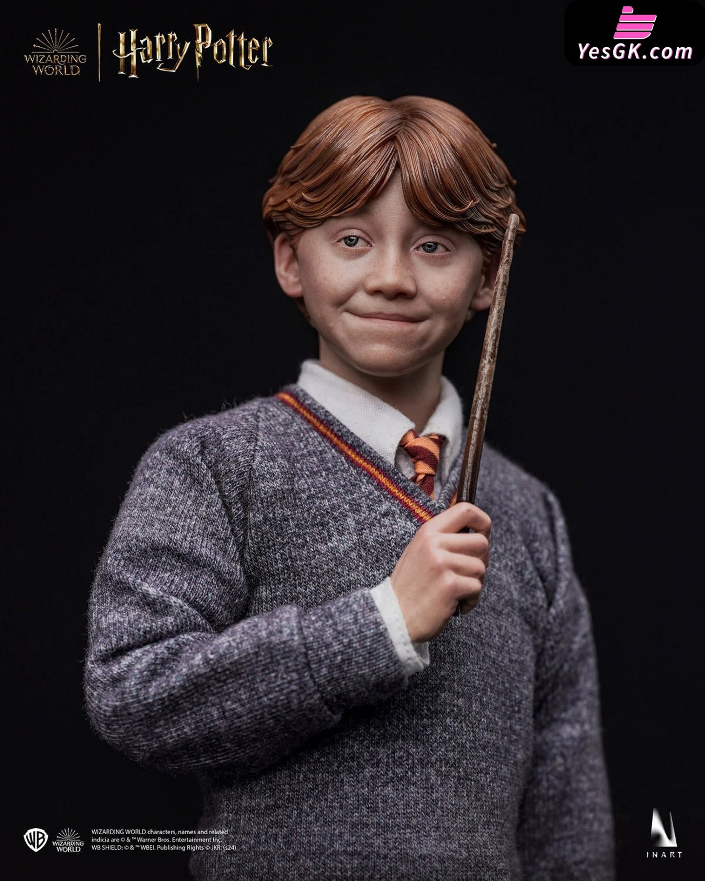 Harry Potter And The Philosopher’s Stone Ron Weasley School Uniform 1/6 Action Figure - Inart