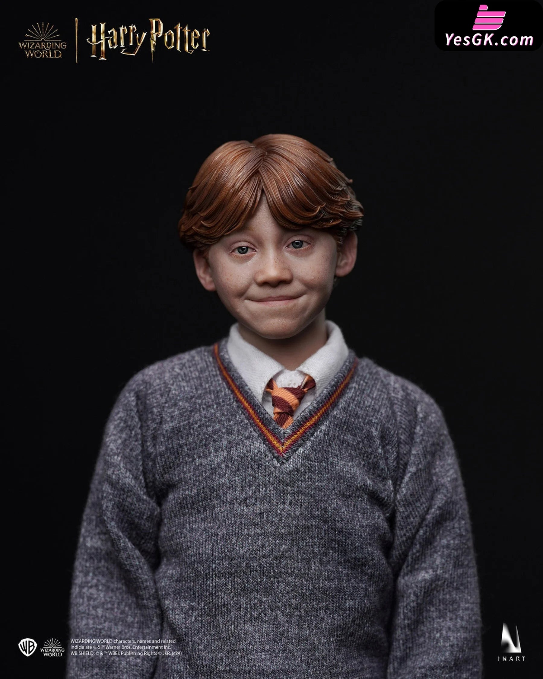 Harry Potter And The Philosopher’s Stone Ron Weasley School Uniform 1/6 Action Figure - Inart