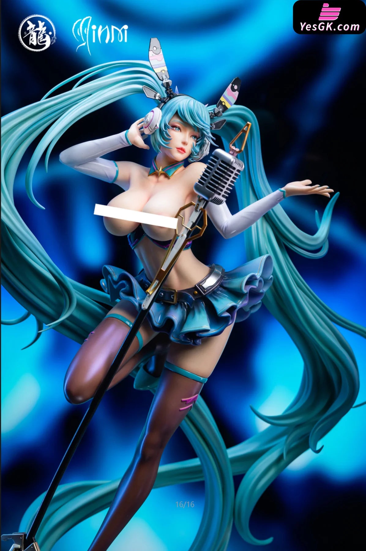 Hatsune Miku The Worlds Number One Singer Resin Statue - Dragon Studio & Mihai [Pre-Order] Other