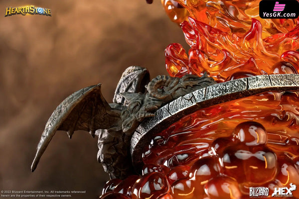 Hearthstone Blizzard Entertainment Ragnaros The Firelord110 Collection Of Statues (Licensed) - Hex