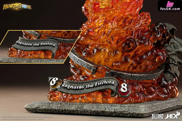 Hearthstone Blizzard Entertainment Ragnaros The Firelord110 Collection Of Statues (Licensed) - Hex