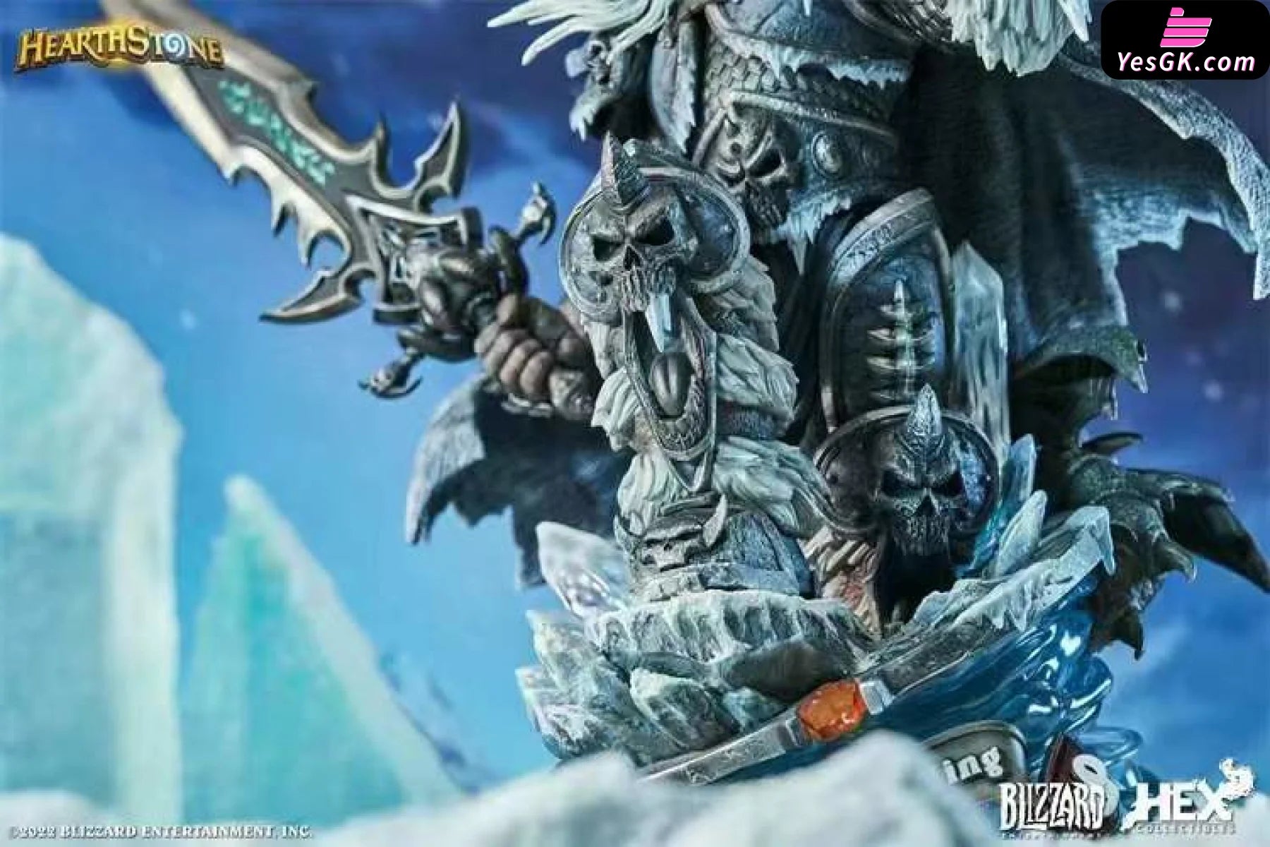 Hearthstone Genuine Authorized Lich King Resin Statue - Hex Collectibles Studio [Pre-Order]