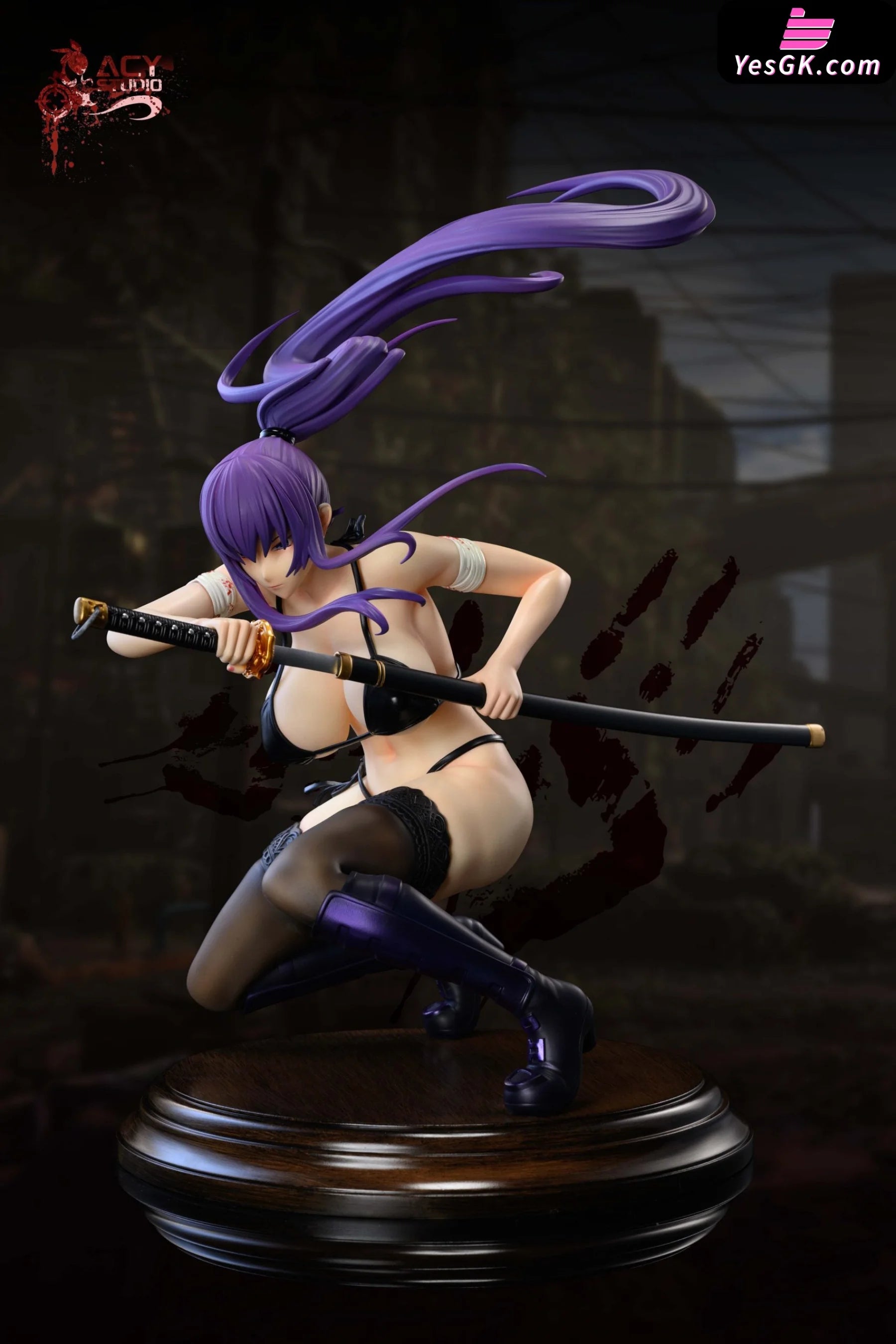 Highschool Of The Dead Busujima Saeko Resin Statue - Acy Studio [Pre-Order] Others