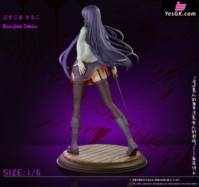 Highschool Of The Dead Saeko Busujima Statue - Green Tea Studio [Pre-Order] Others
