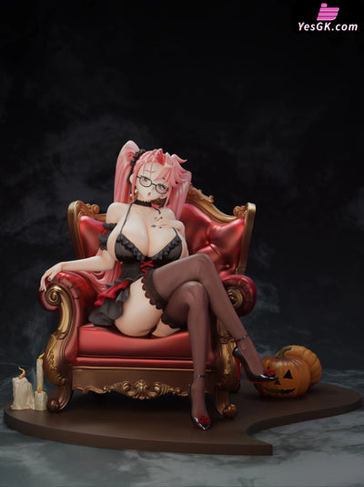 Highschool of the Dead Saya Takagi Halloween Party 1/6 GK Statue - Green Tea Studio [Pre-Order] Others