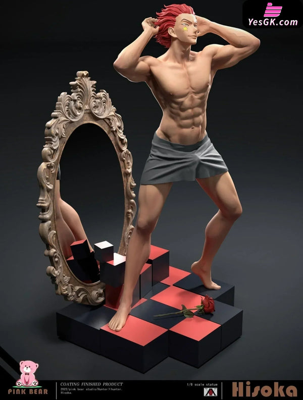 Hisoka Morou Resin Statue - Pink Bear Studio [In-Stock] Full Payment / 1/6 Scale HxH