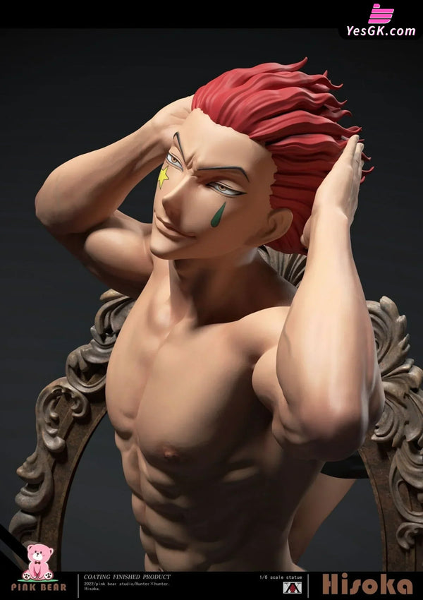 Hisoka Morou Resin Statue - Pink Bear Studio [In-Stock] Full Payment / 1/6 Scale HxH