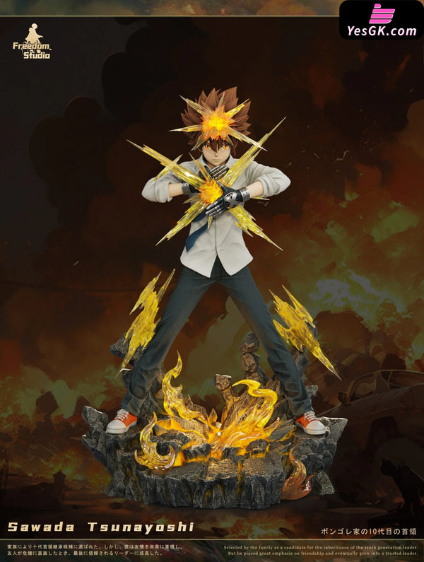 Hitman Reborn #1 Tsunayoshi Sawada (Zero Point Breakthrough: Revised) Statue - Freedom Studio