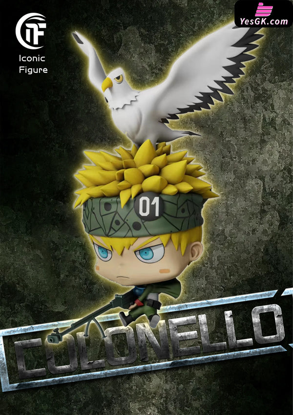 Hitman Reborn Arcobaleno Series #2 Colonnello Resin Statue - Iconic Figure Studio [Pre-Order]
