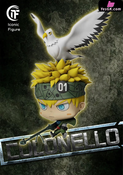Hitman Reborn Arcobaleno Series #2 Colonnello Resin Statue - Iconic Figure Studio [Pre-Order]