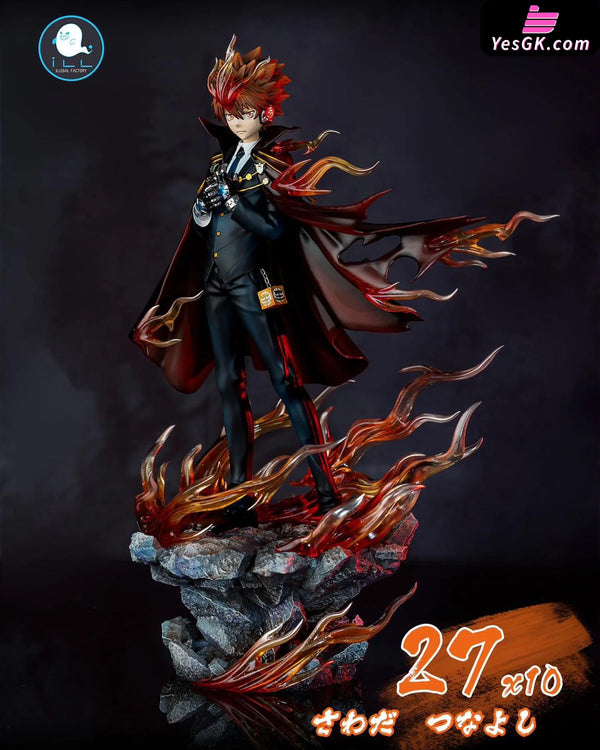 Hitman Reborn Hot Blooded Soul #6 Future Chapter Sawada Tsunayoshi GK Statue - ILLegal Factory Studio [In-Stock] Full