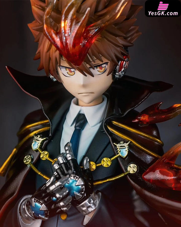 Hitman Reborn Hot Blooded Soul #6 Future Chapter Sawada Tsunayoshi GK Statue - ILLegal Factory Studio [In-Stock] Full