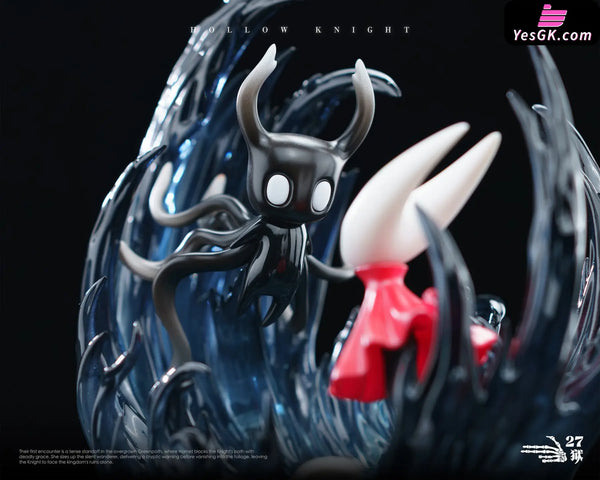 Hollow Knight Hornet & The Knight Reunion Diorama Statue - 27abyss Studio