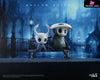 Hollow Knight The Knight & Quirrel in Quiet Rain Statue - 27abyss Studio