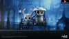 Hollow Knight The Knight & Quirrel in Quiet Rain Statue - 27abyss Studio