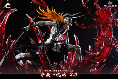 Hollowfication Ichigo Kurosaki 2.0 GK Statue - CHENG Studio [Pre-Order Closed] Deposit / D. Light Base-Transparent