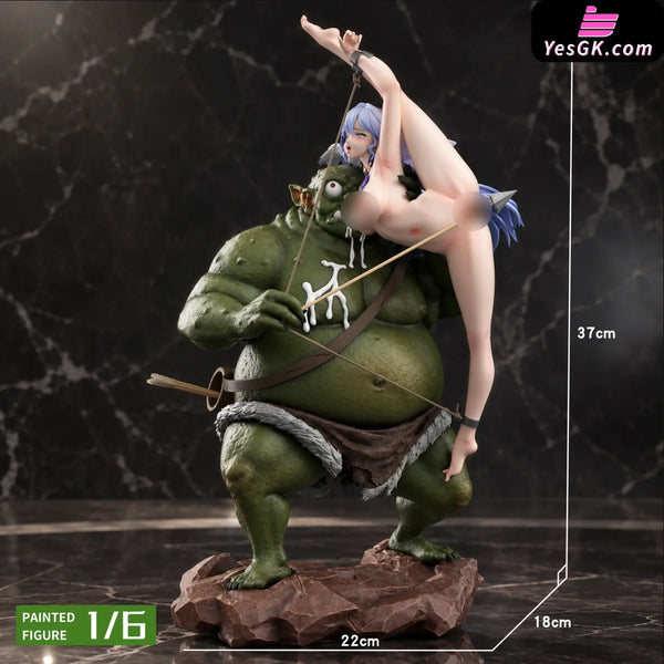 Holy Bow Elf Robin & Goblin Statue - Fish Head Studio