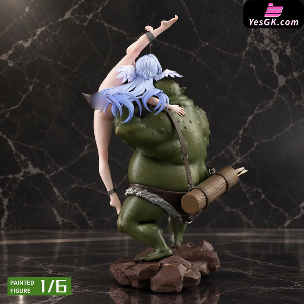 Holy Bow Elf Robin & Goblin Statue - Fish Head Studio
