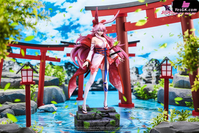 Honkai Impact 3 Pink Hair Witch Yae Sakura 1/6 GK Statue Demon Studio [Pre Order] Honkai
