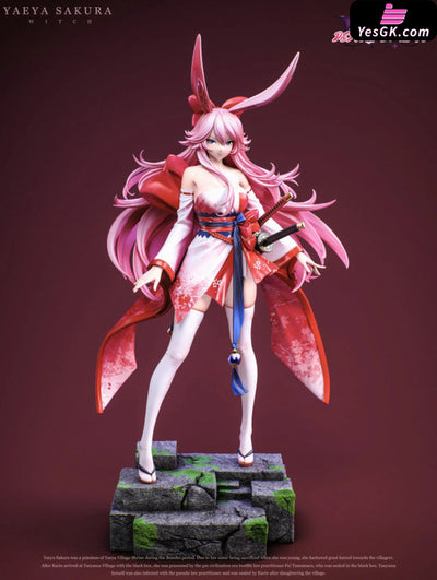 Honkai Impact 3 Pink Hair Witch Yae Sakura 1/6 GK Statue Demon Studio [Pre Order] Honkai