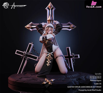 Honkai Impact 3Rd Aponia Resin Statue - Arctic Wolf Studio [Pre - Order] Deposit / A. Normal Face