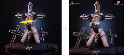 Honkai Impact 3Rd Aponia Resin Statue - Arctic Wolf Studio [Pre - Order] Deposit / C=A + B (1 Nude