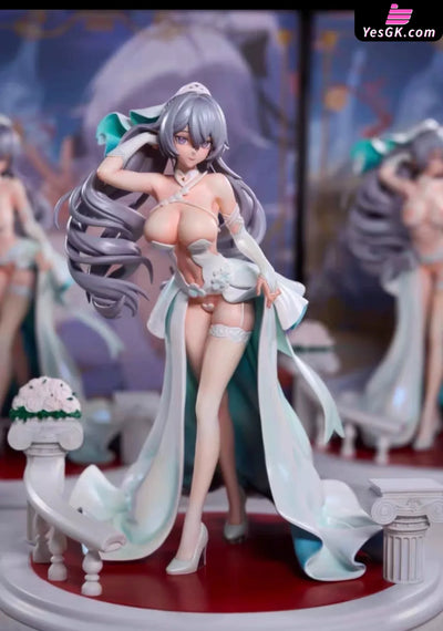 Honkai Impact Bronya Zaychik Wedding Dress GK Statue - Arctic wolf Studio [In-Stock] Genshin Impact