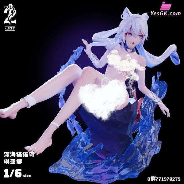 Honkai Impact Deep Sea Cat Swimsuit Kiana Kaslana 1/6 GK Statue - Alice21 Studio [In-Stock] - Honkai