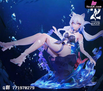 Honkai Impact Deep Sea Cat Swimsuit Kiana Kaslana 1/6 GK Statue - Alice21 Studio [In-Stock] - Full Payment / Standard