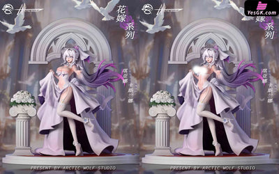 Honkai Impact Kiana Kaslana Wedding Dress GK Statue - Arctic wolf Studio [In-Stock] Full Payment / C set Genshin Impact