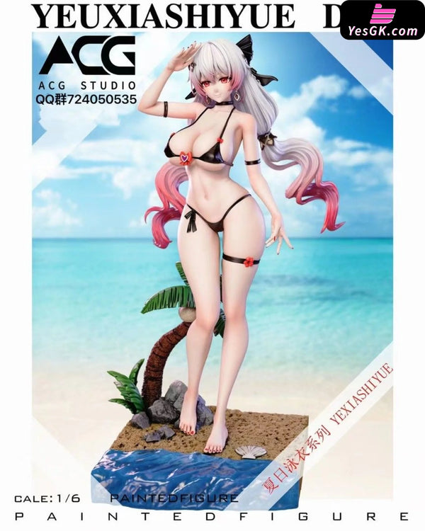 Honkai Impact Swimsuit Lunar Vow Theresa Apocalypse 1/6 GK Statue - ACG Studio [In-Stock] Full Payment Honkai