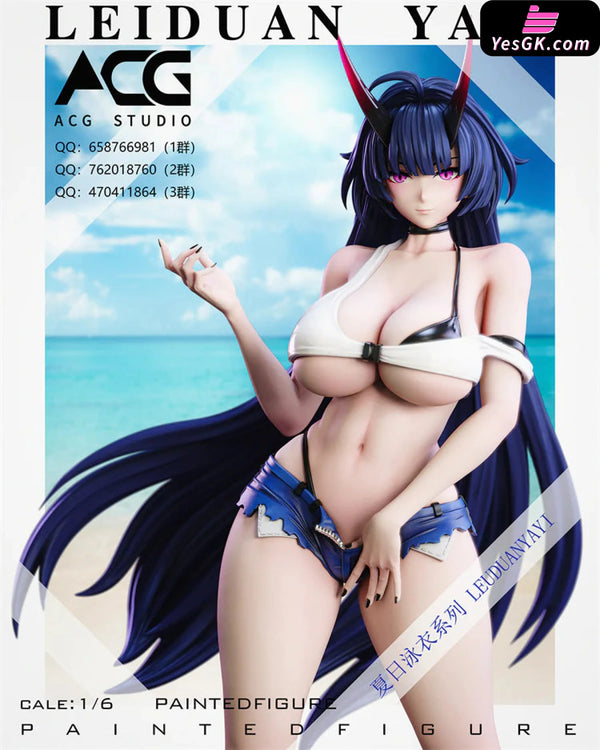 Honkai Impact Swimsuit Raiden Mei 1/6 GK Statue - ACG Studio [In-Stock] - Full Payment - Honkai