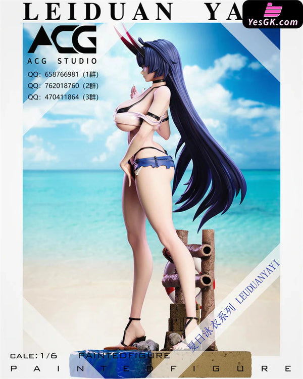 Honkai Impact Swimsuit Raiden Mei 1/6 GK Statue - ACG Studio [In-Stock] - Full Payment - Honkai